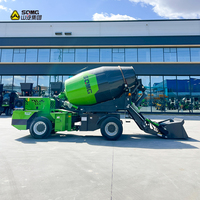 Mini-Bétonnière Autochargeuse 0.5m³ 0.8m³ 2m³ 3.5m³ 4m³ 6.5m³ Camion Malaxeur à Béton à Vendre
