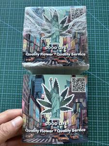 Autocollants en vinyle imperméables résistants aux intempéries, designs variés, impression holographique personnalisée, découpe sur mesure, étiquette autocollante avec <span class=keywords><strong>code</strong></span> QR - Product Image 6