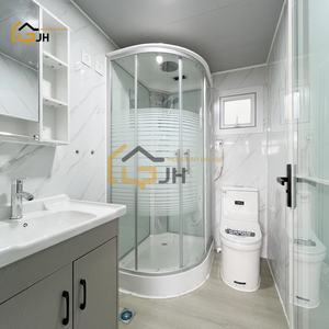 منزل حاويات قابل للتوسيع بثلاث غرف نوم وحمامين، فيلا عصرية فاخرة بتصميم ريفي 40 قدم - Product Image 6