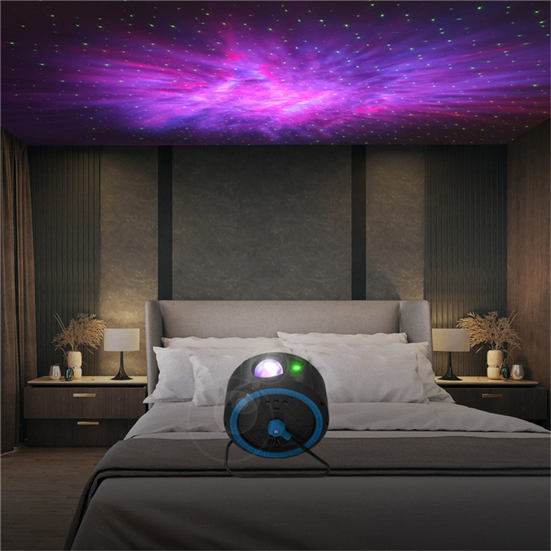 Sternen himmel Laser Twilight Romantisch 7 Farben Baby zimmer Autodach Galaxy Planetarium Licht