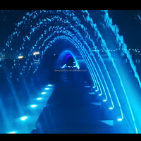 Dewy Kommerzieller Luxus-Außenbrunnen - Edelstahl-Laser-Springbrunnen mit Modernem Design und 2-Jähriger Garantie für den Poolbereich