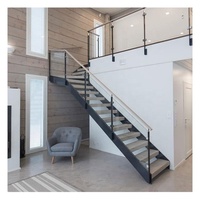 Alphalucasa — escalier d'intérieur droit et personnalisé, Design pour escaliers Mono, en métal