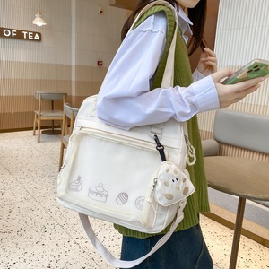 Cute Printed <b>Backpack</b> <b>Large</b> <b>Capacity</b> Lightweight Shoulder Bag For School Education Women's <b>Backpacks</b> - Product Image 1