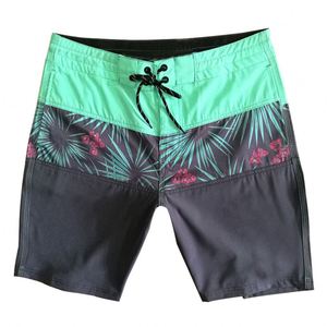 Shorts de bain et de plage pour hommes en polyester extensible à imprimé floral, livraison rapide en gros, grandes tailles, vêtements de plage décontractés - Product Image 4