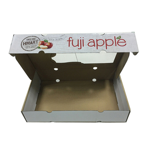 Cartón de papel personalizado transporte <span class=keywords><strong>Paquete</strong></span> de caja para fuji de embalaje de fruta - Product Image 2