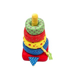 Soft Stacking <b>Blocks</b> For Children Plush Sensory Toy 13-24 Months Educational <b>Building</b> Set Colorful Nesting Toys For Early - Product Image 4
