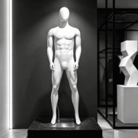Meistverkaufte Athletische Fiberglas-Sport-Muskel-Schaufensterpuppe Ganzkörper Schwarz Männlich Weiblich Laufmodell Schaufenster-Display Europäisch