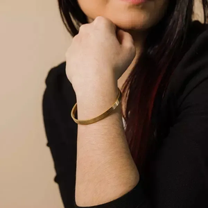 Best Quality Jewelry 6mm Stainless Steel Curan Bangle For Islamic Women Gift Wholesale Customized <strong>Arabic</strong> Arabian Calligra - Product Image 5