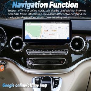 Qualcomm Mercedes Benz V Class W447 Dashboard Car for Radio Multimedia Player <b>Android</b> 13 CarPlay GPS Navigation HD Screen DSP - Product Image 5