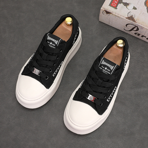 NUOVE Sneakers Originali in Tela con Lacci di Alta Qualità per Uomo, Scarpe Casual Bianche in Gomma, Produzione Guangzhou, Spedizione <span class=keywords><strong>Online</strong></span> - Product Image 3