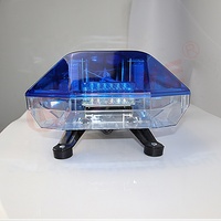 Barre lumineuse LED CE HOT 1200 mm ambre rouge bleu de haute qualité, gyrophare d'avertissement d'urgence pour camions de pompiers, vente en gros