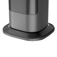 Chauffage d'appoint en céramique PTC avec thermostat mécanique réglable, conception nouvelle, sécurité universelle, indicateur de fonctionnement en cas de renversement