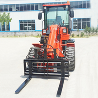 1500-1800kgs charge utile petit chargeur frontal TL1500 chargeur hydraulique de ferme