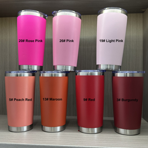 33 Colores Disponibles, Taza de Viaje de 20 oz, 100% a Prueba de Fugas, Vaso Térmico de Doble Pared con Aislamiento al Vacío, Estilo Yetys - Product Image 3