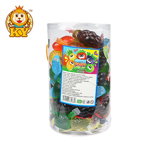 Vente en gros de bonbons à la <span class=keywords><strong>gelée</strong></span> et au pudding à saveur fruitée personnalisés en forme de fruit emballés dans des sacs - Product Image 4