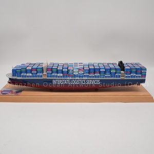 Modello di Nave Portacontainer INTER Personalizzato 45cm, Scala 1:888, Alta Qualità, per Regalo Aziendale - Product Image 4
