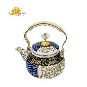 Nuovo design 2.6L grande <span class=keywords><strong>teiera</strong></span> bollitore <span class=keywords><strong>per</strong></span> acqua smaltata <span class=keywords><strong>per</strong></span> l'uso del fornello a induzione superiore del fornello a <span class=keywords><strong>Gas</strong></span> - Product Image 1