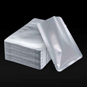 사용자 정의 실버 Doypack 플라스틱 식품 보관 가방 지퍼 잠금 알루미늄 호일 포장 가방 - Product Image 2