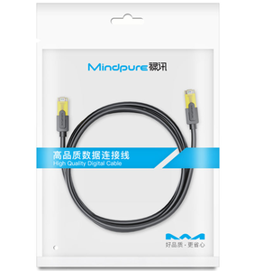 Cavo Ethernet Mindpure Cat8 40Gbps 2000MHz ad alta velocità <span class=keywords><strong>S</strong></span>/<span class=keywords><strong>FTP</strong></span> schermato 28AWG in rame puro RJ45 per router, modem e gaming - Product Image 6
