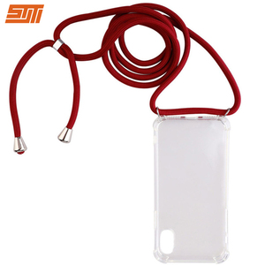 <span class=keywords><strong>Coque</strong></span> de téléphone portable, étui à collier en silicone avec chaîne, sangle tour de cou/<span class=keywords><strong>cordon</strong></span>/corde, pour <span class=keywords><strong>Iphone</strong></span> <span class=keywords><strong>11</strong></span> Xs/xr/x Plus - Product Image 1