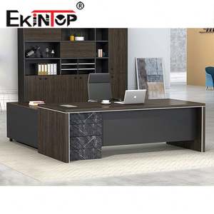 Sinonis Modern <b>Office</b> Furniture Wooden <b>Office</b> Table Price l Shaped <b>Office</b> Desk Executive - Product Image 5