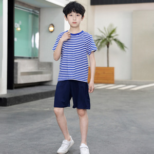 ชุดนักเรียนประถมแขนสั้นลายพรางสำหรับเด็กผู้หญิงและเด็กผู้ชายสำหรับกิจกรร<span class=keywords><strong>ม</strong></span>กลางแจ้ง - Product Image 3