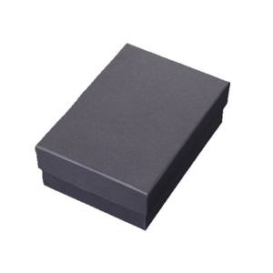 Caja de regalo de cartón kraft negro del fabricante, caja de embalaje con tapa tipo cielo y tierra, caja de regalo vacía. - Product Image 5