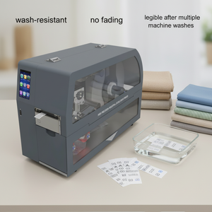 Impresora Industrial de Etiquetas de Cuidado de la Ropa de 600 DPI, Máquina de Etiquetas Textiles de Doble Cara para Etiquetas de Ropa y Calzado - Product Image 5