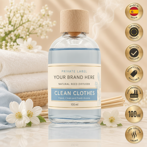 Difusor de Aromas para Ropa con Etiqueta Privada, 100 ml, OEM |   Fragancia para el Hogar Fresh Linen Mikado |   España UE - Product Image 3