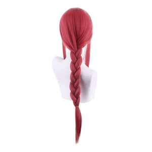 Tóc Giả Màu Đỏ Với Bện Cho Phụ Nữ Dài Thẳng Cosplay Tóc Giả Với Ponytails Tổng Hợp Tóc Giả Tóc Trang Phục Cho Anime - Product Image 4