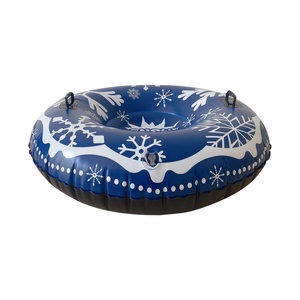 Jouets de neige gonflables pour le ski sur neige, tube à neige gonflable pliable et portable pour enfants et adultes - Product Image 4