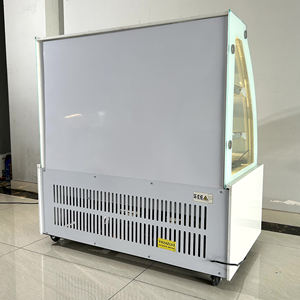 <span class=keywords><strong>Prix</strong></span> bas verre porte gâteau congélateur réfrigérateur réfrigérateur affichage 1.2m refroidisseur usine vente en gros vitrine refroidisseur - Product Image 6