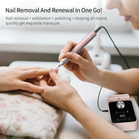 Raydom CS00118-S-001 35000RPM Perceuse à ongles électrique/AC à couple élevé 75W avec poignée antidérapante - Outil cosmétique professionnel portable