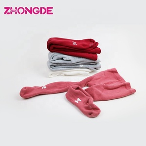 Collants pour bébé fille en coton peigné 80% personnalisés pour l'hiver, épais avec doublure en tissu éponge à l'intérieur - Product Image 2