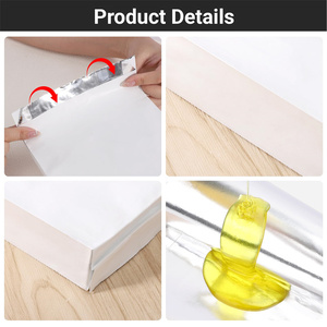 Hamburger sandviç alüminyum folyo <span class=keywords><strong>Hot</strong></span> <span class=keywords><strong>Dog</strong></span> çanta, yağ dayanıklı hizmet çerez torbaları <span class=keywords><strong>Hot</strong></span> Dogs için - Product Image 5