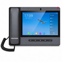 V660P SIP Video IP Telefon 10.1 İnç Renkli Ekran H264 Kamera Görüntülü Kapı İnterkomu Uzaktan Kilit Açma IP PBX Softswitch IMS