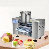 Machine à crêpes électrique automatique Dezoton, plaque chauffante haute efficacité pour la cuisson de galettes et de crêpes dans les hôtels et restaurants