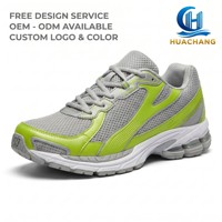 Chaussures de course athlétiques légères pour hommes HC TL240725 - Soutien de la voûte plantaire, semelle intermédiaire respirante en PU, baskets tendance pour le sport et la marche