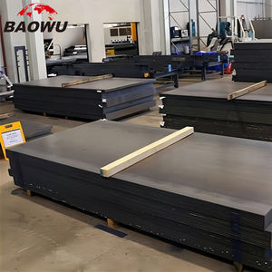 แผ่นเหล็กกล้าคาร์บอนต่ำสำหรับงานก่อสร้างแผ่นเหล็กอ่อนเหล็กกล้าคาร์บอนต่ำแอสเอ็ม A36 Ss400 A53 <span class=keywords><strong>Gr50</strong></span> Q355สีดำสำหรับการก่อสร้าง - Product Image 4