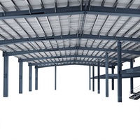 Bâtiments préfabriqués en structure métallique à grande portée, villas modernes personnalisées, bâtiments métalliques préfabriqués