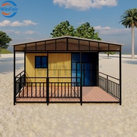 WinFair Préfabriqué Portable Module Préfabriqué Modulaire Extensible Conteneur Maison Villa 20Ft Préfabriqué Expédition Petite Maison