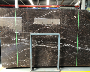 Trung Quốc đá cẩm thạch vàng nâu đá cẩm thạch vàng slab cho trang trí nội thất sàn tường ốp gạch đá cẩm thạch với Vàng <span class=keywords><strong>Inlay</strong></span> - Product Image 2