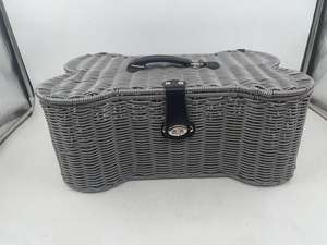 Actory-cestas de mimbre para joyería inteligente con huella dactilar, ratán - Product Image 5