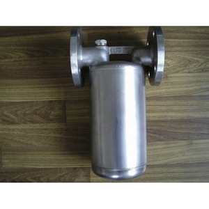 Piège à vapeur cylindrique inversé en acier inoxydable DSC 701F, type à bride, pièce de système CVC à économie d'énergie - Product Image 2