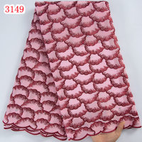 3149 2023 nouvelles Innovations vente en gros Offre Spéciale Voile suisse nigérian coton dentelle tissu en suisse le nouveau tissu de dentelle africaine