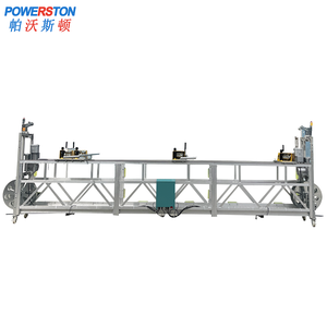 Mạ kẽm Treo giàn giáo điện leo nâng làm việc zlp800 dây treo nền tảng với con lăn tường - Product Image 2