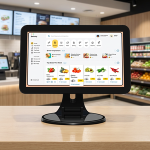 Kiosque de commande et de paiement tactile en libre-service de 15,6 pouces pour restaurant et commerce de détail - Product Image 1