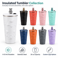 Gobelet isotherme en acier inoxydable 304 de 20 oz à double paroi sous vide avec logo personnalisé, pour bière, voyage, camping et curling