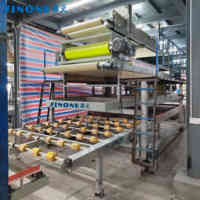 Automatisation personnalisable SINONE équipement de fabrication de pierre de marbre artificiel ligne de production de pierre de quartz dalle surdimensionnée