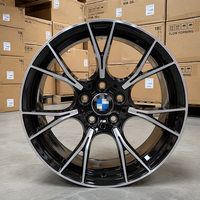Jantes en alliage forgé noir brillant usiné 18 19 20 pouces 5x112 5x120 Y-Spoke style 789M pour BMW M2 M3 M4 M5 en stock